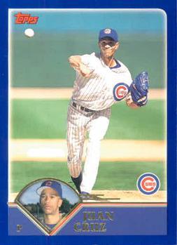 #228 Juan Cruz - Chicago Cubs - 2003 Topps Baseball