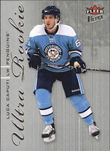 #228 Luca Caputi - Pittsburgh Penguins - 2009-10 Ultra Hockey