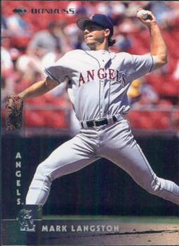 #228 Mark Langston - California Angels - 1997 Donruss Baseball