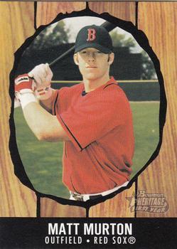 #228 Matt Murton - Boston Red Sox - 2003 Bowman Heritage Baseball