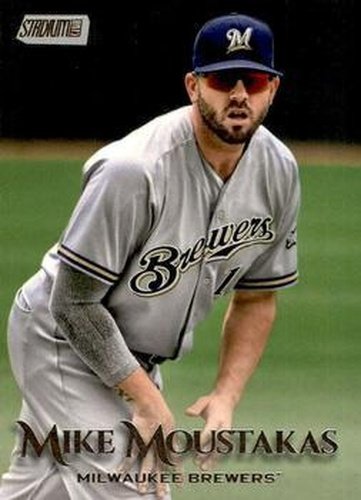 #228 Mike Moustakas - Milwaukee Brewers - 2019 Stadium Club Baseball