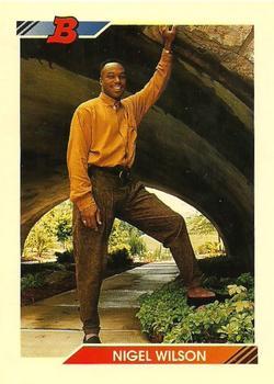 #228 Nigel Wilson - Toronto Blue Jays - 1992 Bowman Baseball