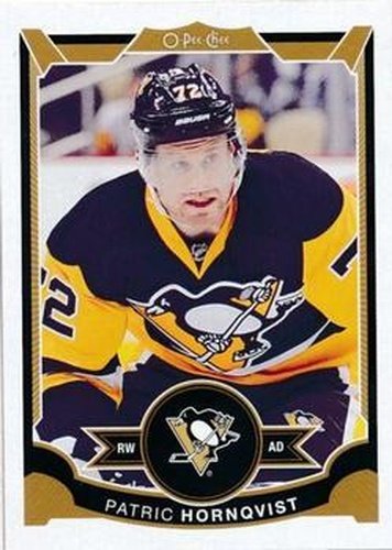 #228 Patric Hornqvist - Pittsburgh Penguins - 2015-16 O-Pee-Chee Hockey