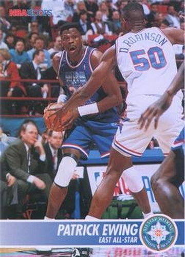 #228 Patrick Ewing - New York Knicks - 1994-95 Hoops Basketball