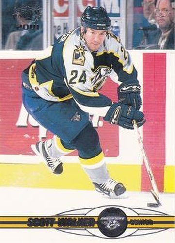 #228 Scott Walker - Nashville Predators - 2000-01 Pacific Hockey