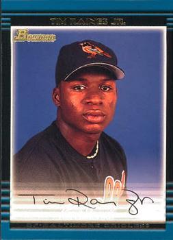 #228 Tim Raines Jr. - Baltimore Orioles - 2002 Bowman Baseball