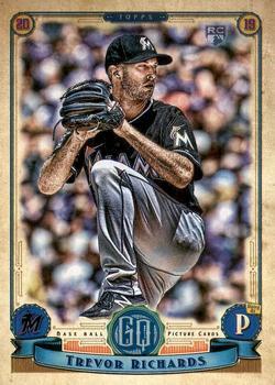 #228 Trevor Richards - Miami Marlins - 2019 Topps Gypsy Queen Baseball