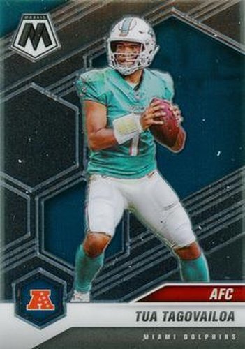 #228 Tua Tagovailoa - Miami Dolphins - 2021 Panini Mosaic Football