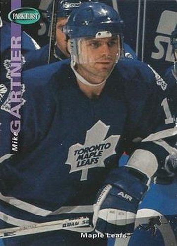 #228 Mike Gartner - Toronto Maple Leafs - 1994-95 Parkhurst Hockey