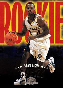 #228 Travis Best - Indiana Pacers - 1995-96 SkyBox Premium Basketball