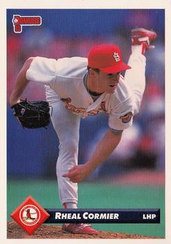 #228 Rheal Cormier - St. Louis Cardinals - 1993 Donruss Baseball