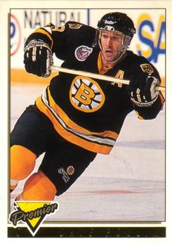 #228 Dave Poulin - Boston Bruins - 1993-94 O-Pee-Chee Premier Hockey - Gold