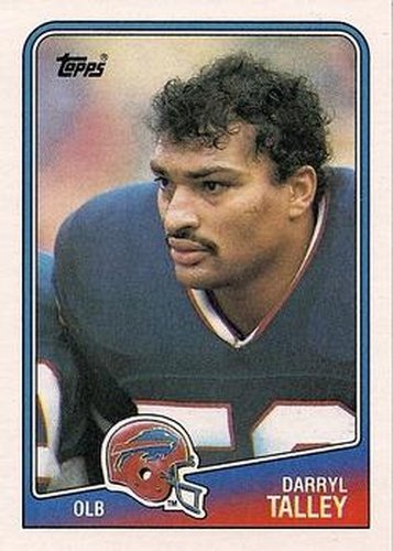 #228 Darryl Talley - Buffalo Bills - 1988 Topps Football