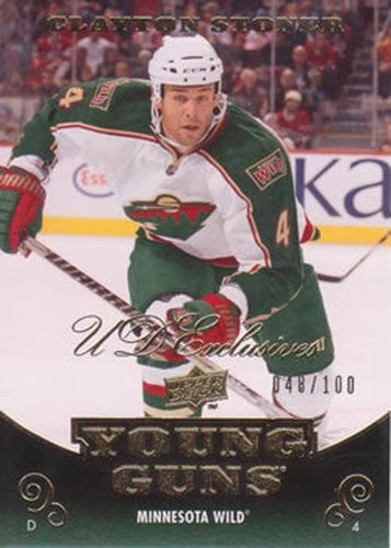 #228 Clayton Stoner - Minnesota Wild - 2010-11 Upper Deck Hockey