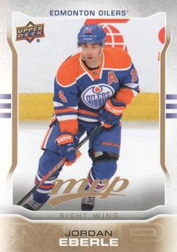#228 Jordan Eberle - Edmonton Oilers - 2014-15 Upper Deck MVP Hockey