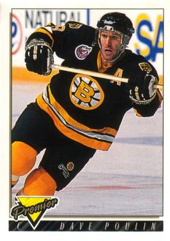 #228 Dave Poulin - Boston Bruins - 1993-94 O-Pee-Chee Premier Hockey