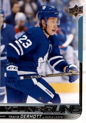 #228 Travis Dermott - Toronto Maple Leafs - 2018-19 Upper Deck Hockey
