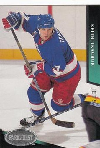 #228 Keith Tkachuk - Winnipeg Jets - 1993-94 Parkhurst Hockey