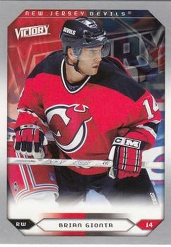 #228 Brian Gionta - New Jersey Devils - 2005-06 Upper Deck Victory Hockey