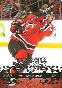 #228 Anssi Salmela - New Jersey Devils - 2008-09 Upper Deck Hockey