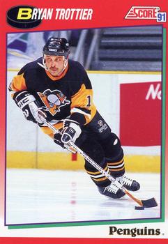 #229 Bryan Trottier - Pittsburgh Penguins - 1991-92 Score Canadian Hockey