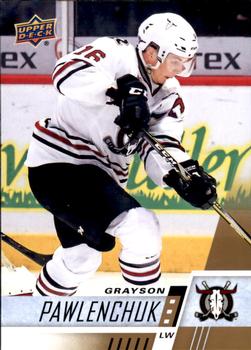 #229 Grayson Pawlenchuk - Red Deer Rebels - 2017-18 Upper Deck CHL Hockey