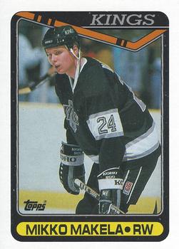 #229 Mikko Makela - Los Angeles Kings - 1990-91 Topps Hockey