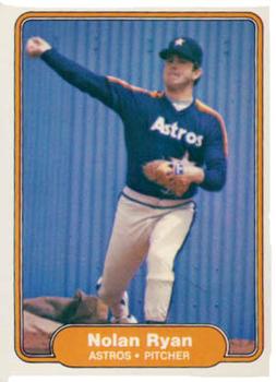 #229 Nolan Ryan - Houston Astros - 1982 Fleer Baseball