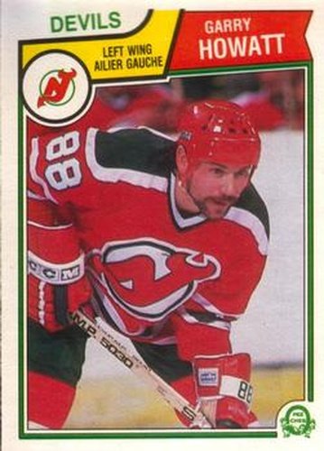 #229 Garry Howatt - New Jersey Devils - 1983-84 O-Pee-Chee Hockey