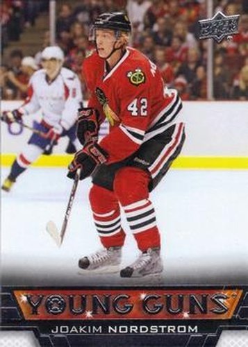#229 Joakim Nordstrom - Chicago Blackhawks - 2013-14 Upper Deck Hockey