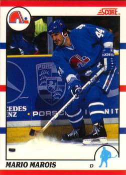 #229 Mario Marois - Quebec Nordiques - 1990-91 Score Canadian Hockey