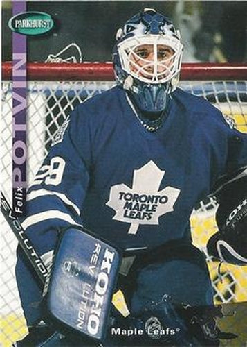 #229 Felix Potvin - Toronto Maple Leafs - 1994-95 Parkhurst Hockey