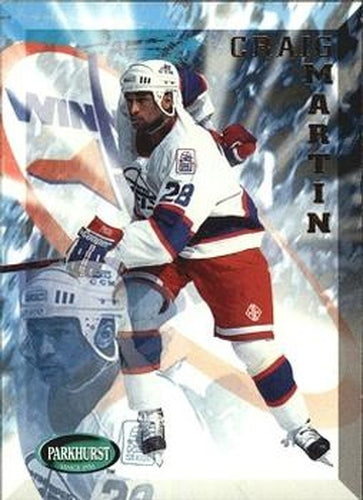 #229 Craig Martin - Winnipeg Jets - 1995-96 Parkhurst International Hockey