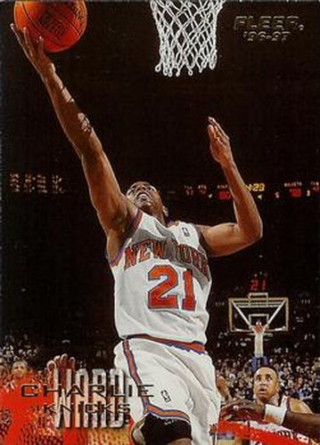#229 Charlie Ward - New York Knicks - 1996-97 Fleer Basketball