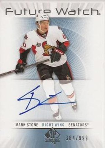 #229 Mark Stone - Ottawa Senators - 2012-13 SP Authentic Hockey