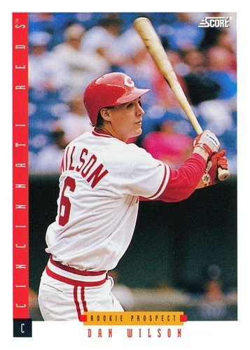 #229 Dan Wilson - Cincinnati Reds - 1993 Score Baseball