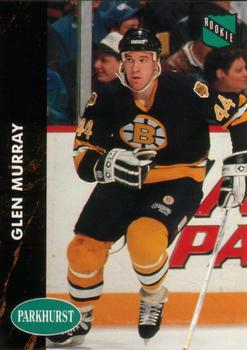#229 Glen Murray - Boston Bruins - 1991-92 Parkhurst Hockey
