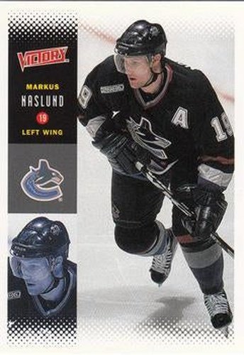 #229 Markus Naslund - Vancouver Canucks - 2000-01 Upper Deck Victory Hockey