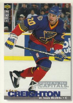 #229 Adam Creighton - Washington Capitals - 1995-96 Collector's Choice Hockey