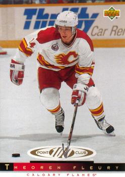 #229 Theoren Fleury - Calgary Flames - 1993-94 Upper Deck Hockey