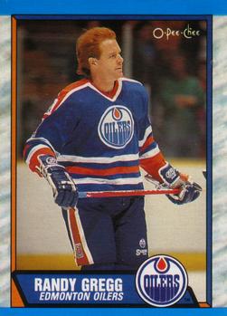 #229 Randy Gregg - Edmonton Oilers - 1989-90 O-Pee-Chee Hockey