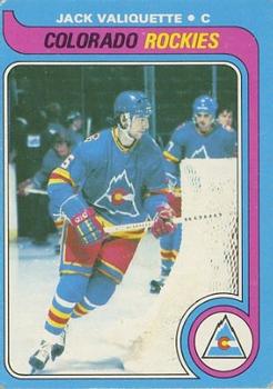 #229 Jack Valiquette - Colorado Rockies - 1979-80 O-Pee-Chee Hockey