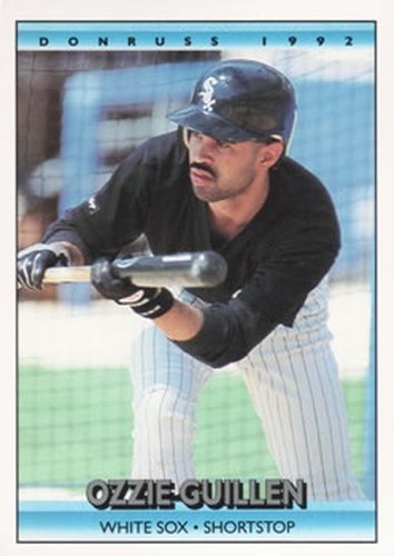 #229 Ozzie Guillen - Chicago White Sox - 1992 Donruss Baseball