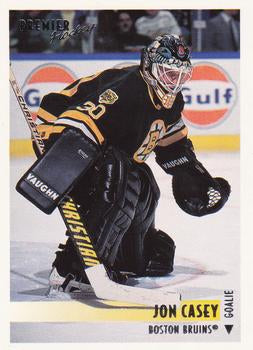 #229 Jon Casey - Boston Bruins - 1994-95 O-Pee-Chee Premier Hockey
