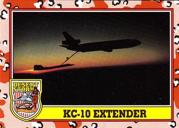 #229 KC-10 Extender - 1991 Topps Desert Storm