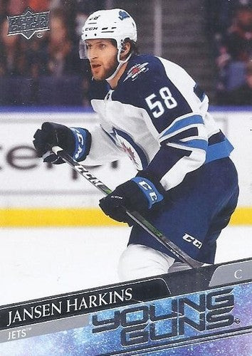 #229 Jansen Harkins - Winnipeg Jets - 2020-21 Upper Deck Hockey