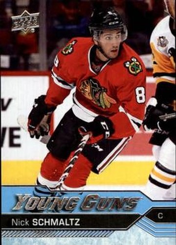 #229 Nick Schmaltz - Chicago Blackhawks - 2016-17 Upper Deck Hockey