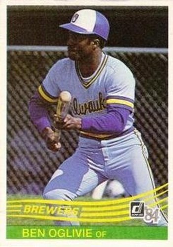 #229 Ben Oglivie - Milwaukee Brewers - 1984 Donruss Baseball