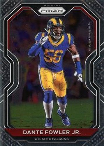 #229 Dante Fowler Jr. - Atlanta Falcons - 2020 Panini Prizm Football