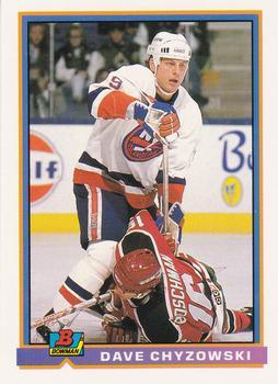 #229 Dave Chyzowski - New York Islanders - 1991-92 Bowman Hockey